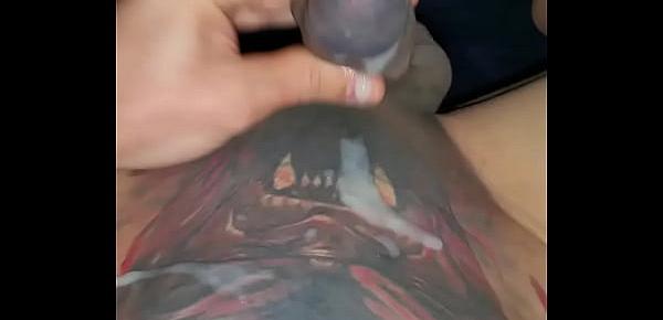  Tattooed pierced circumcised penis